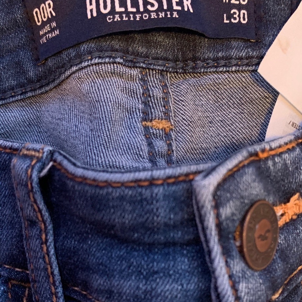 Hollister ripped jeans